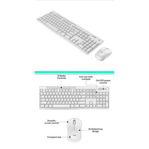 Logitech MK270 Wireless combo WHITE